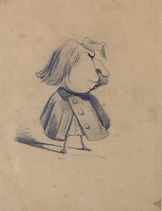 Alexandre Ursule Cellerier, detto Felix, 1855-60 da Claude Monet
